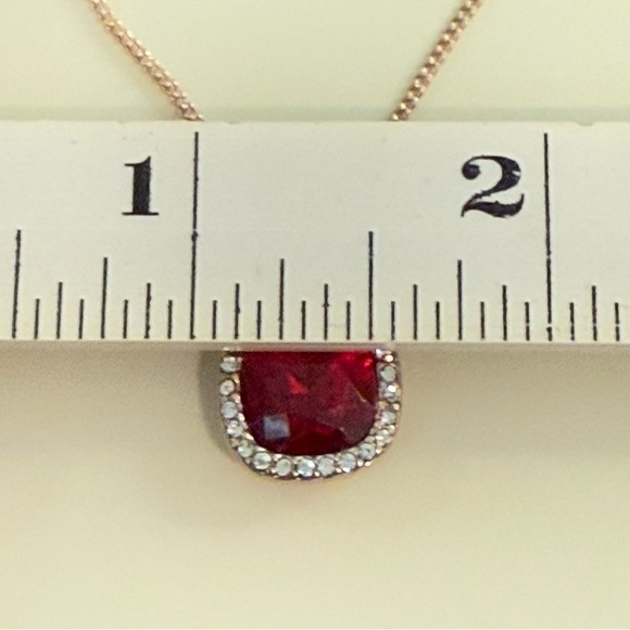 NAPIER Faux Ruby Costume Jewelry New in Box - Picture 8 of 9
